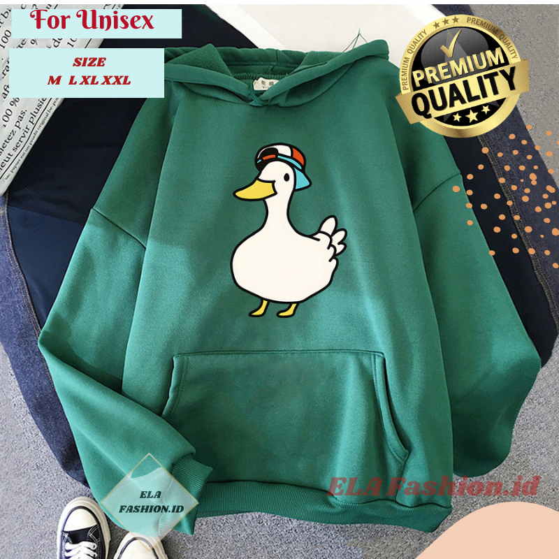 Hoodie Bebek Oozora Subaru - Sweatshirt Kekinian
