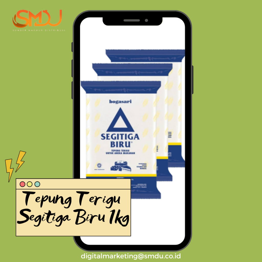 

TEPUNG TERIGU SEGITIGA BIRU 1KG
