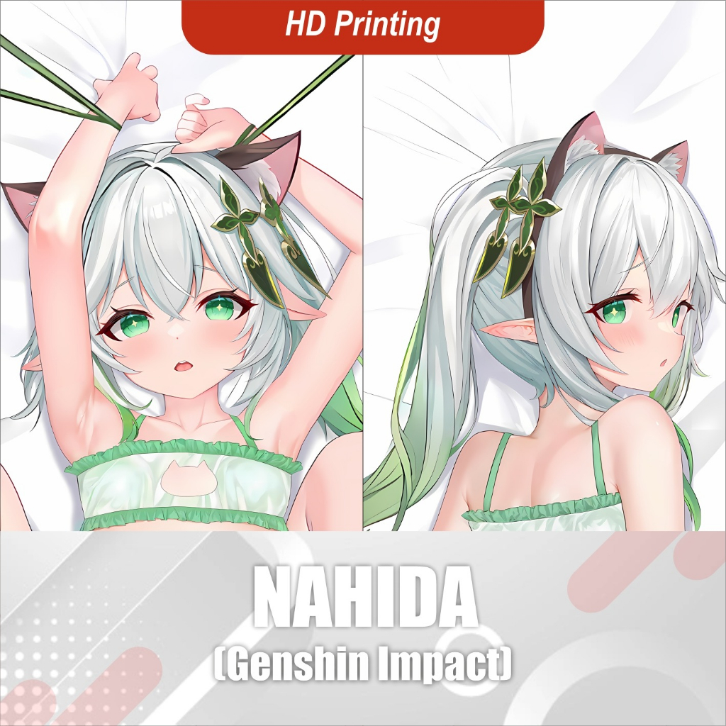 Dakimakura Nahida Genshin Impact 150x50 cm (Cover Only)