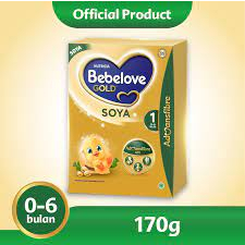 bebelove Gold  Soya 1 untuk usia 0-6 bulan
