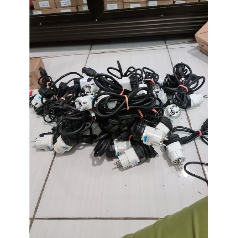Kabel power laptop ori bekas copotan