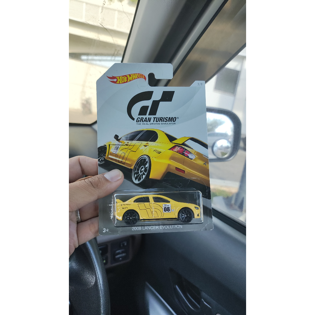 2008 Lancer Evolution Grand Turismo Kuning