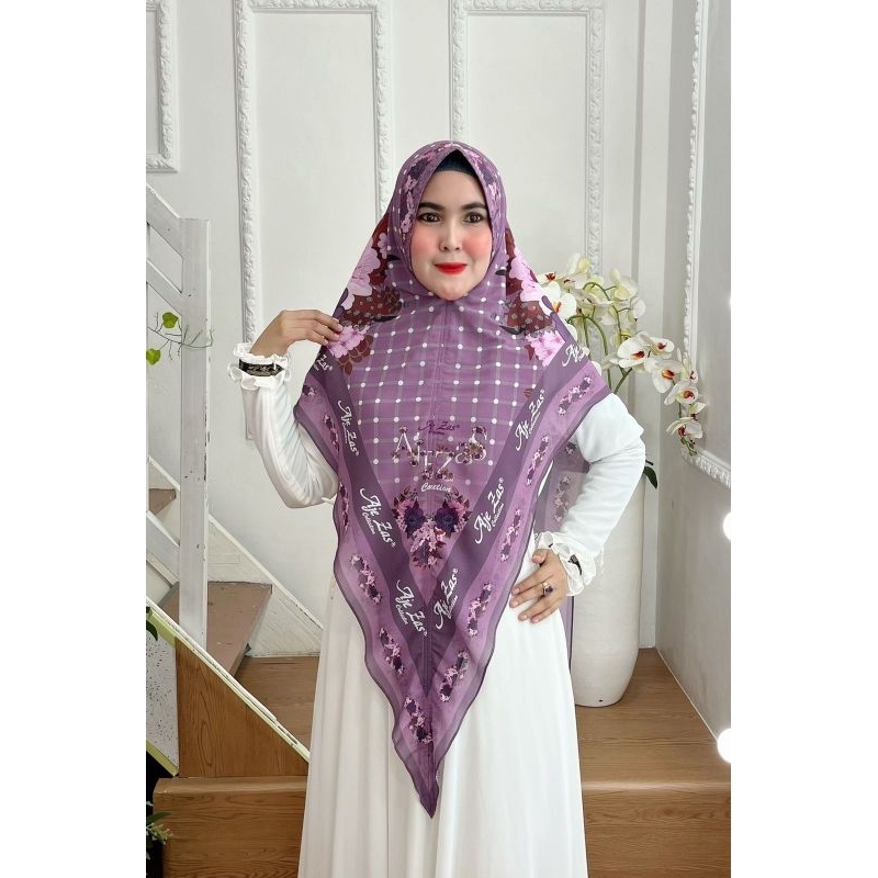 hijab printing / khimar printing aje zas / jilbab motif
