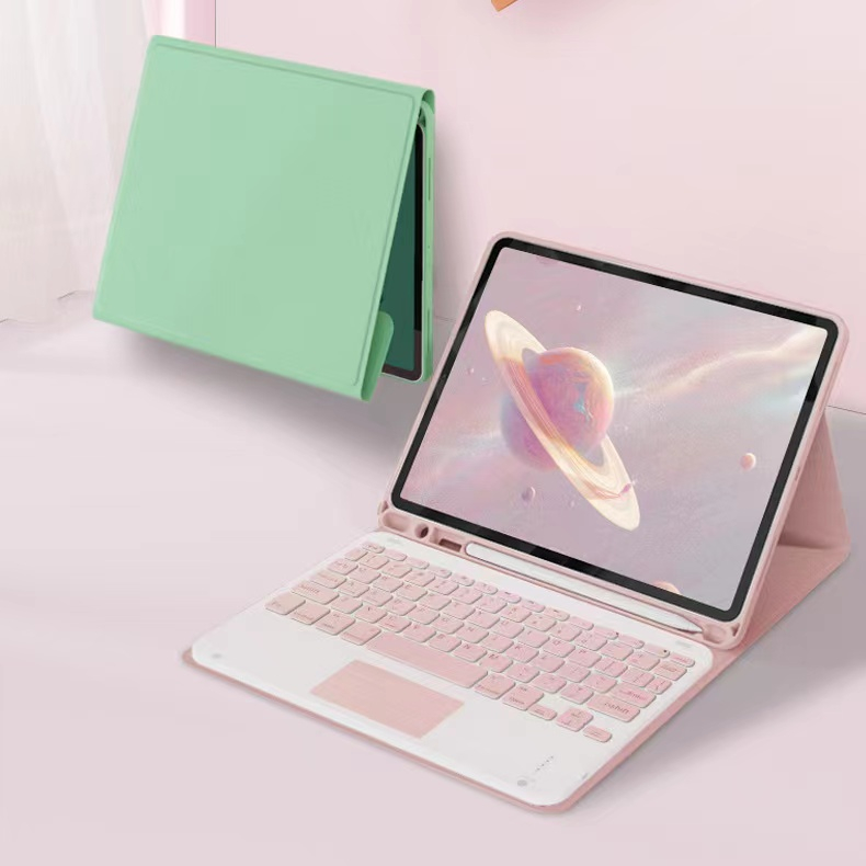Casing Keyboard Touchpad ipad mini 7 / 6 / mini 5 Book cover magnetic Keyboard bluetooth