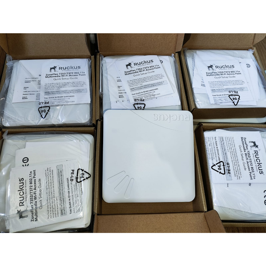 NEW Ruckus Zoneflex 7372 WiFi Access Point / ROUTER + POE