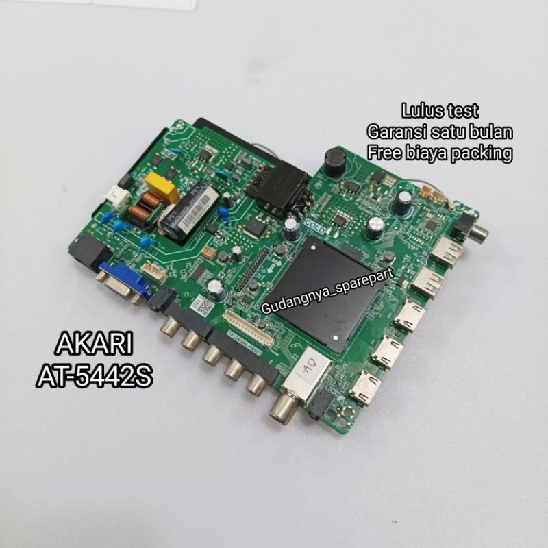 MAINBOARD AKARI AT-5442S MB AT 5442S MOBO MODUL MESIN TV MOTHERBOARD