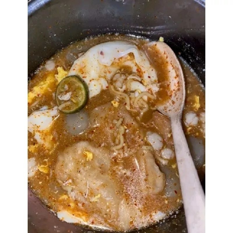 

Baso Aci Ayam Suwir Pedas Chili Oil/ Bakso Aci Instan Ayam Suwir Chili Oil/ Boci Ayam Pedas Murah Khas Garut + Mie Lengkap