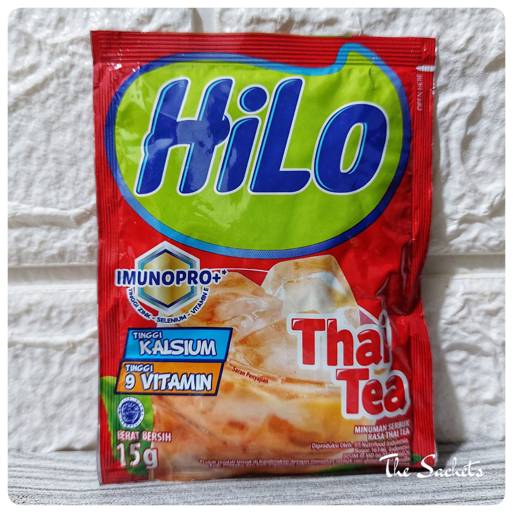 

HiLo Thai Tea Sachet Eceran