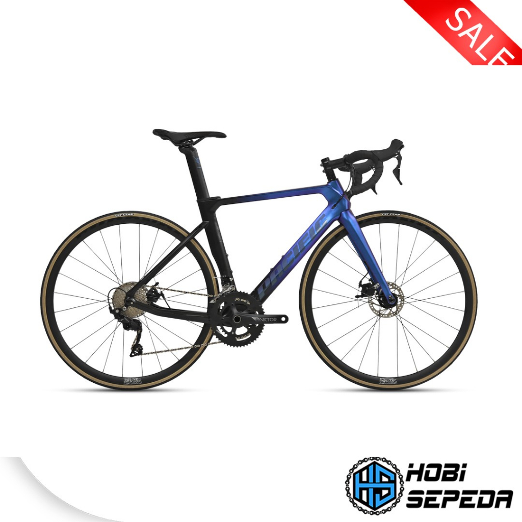 Sepeda Roadbike Pacific MAGNUS 5.0 Carbon Ringan SHIMANO 105 11speed