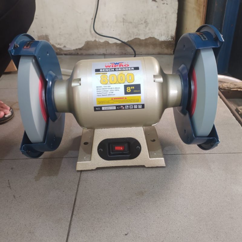 mesin gerinda duduk 8 inch TDS200 WIPRO