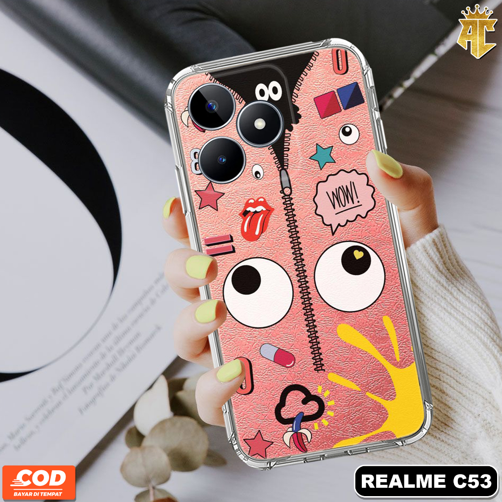 CASE REALME C53 - Casing REALME C53 Terbaru AERO STORE [ MOTIF 59 ] Silikon - Case Hp REALME C53 - C