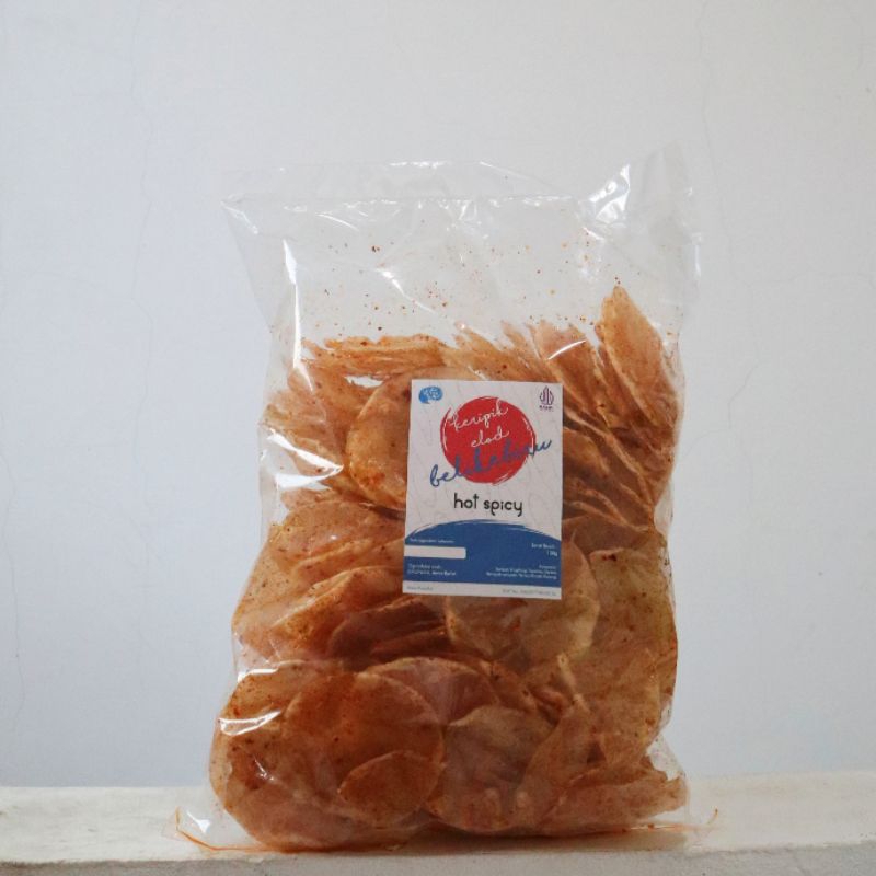 

Keripik Kaca / Keripik Elod / Keripik Pedas (Hot Spicy) Belikebiru (250gram)