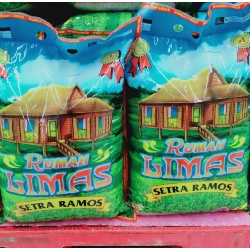 

RUMAH LIMAS BERAS UKURAN 5KG / beras rumah limas 5 kg