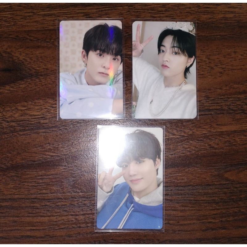 [BACA DESKRIPSI] photocard treasure haruto night garden ng asahi piyama welcoll 2022 doyoung pc albu