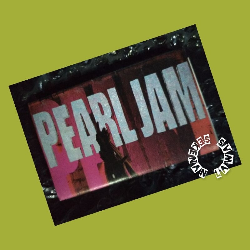 Kaset Pita Pearl Jam - Ten (Mulus)