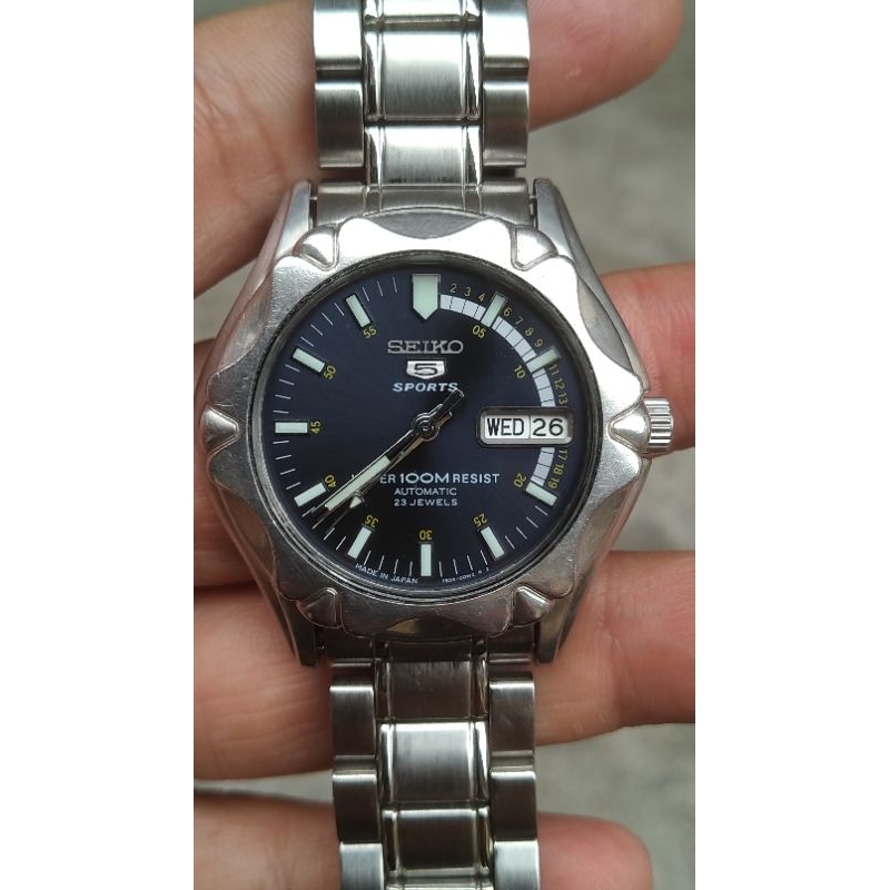 jam tangan seiko 5 sport cal 7s36 0Om0 made in japan second bekas originals