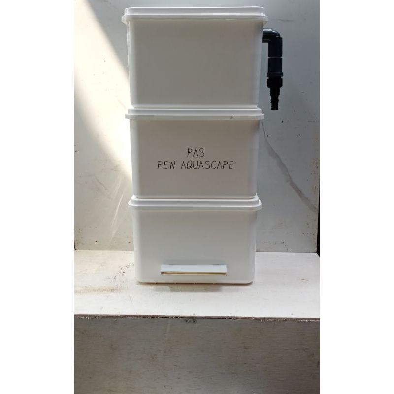 trickle filter kolam koi filter ikan media filter air mancur kolam waterfall