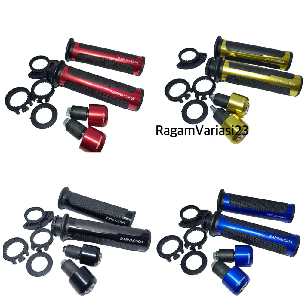 Handgrip Motor Variasi BARRACUDA Original Italy design Import handfat barracuda universal semua moto
