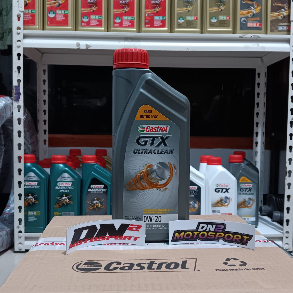 Castrol GTX Ultraclean 0W20 0W-20 0W/20 API SN/CF ILSAC GF-5 Synthetic