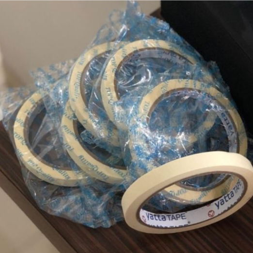 

LAKBAN KERTAS YATTA - MASKING TAPE YATTA 12mm X 17 Meter