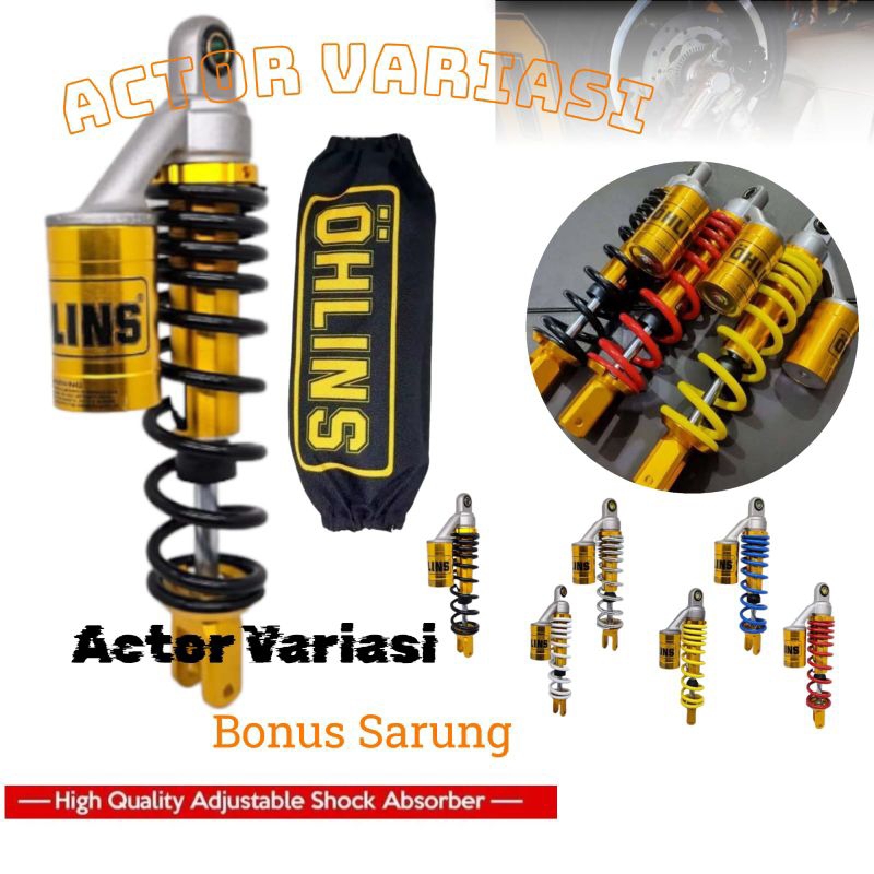 Paketan Bonus-Shock ShockBreakers GOG Model OH Shock Tabung Atas Matic 310-330 Vario Mio Beat Scoopy