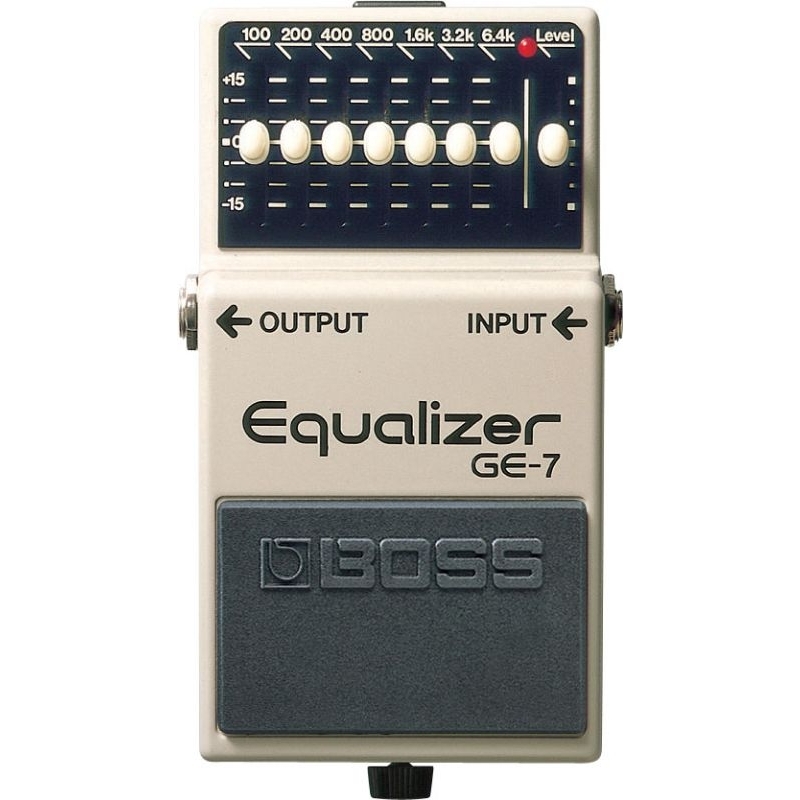 EFFECT GUITAR EFEK GITAR BOSS GE-7 GRAPHIC EQUALIZER