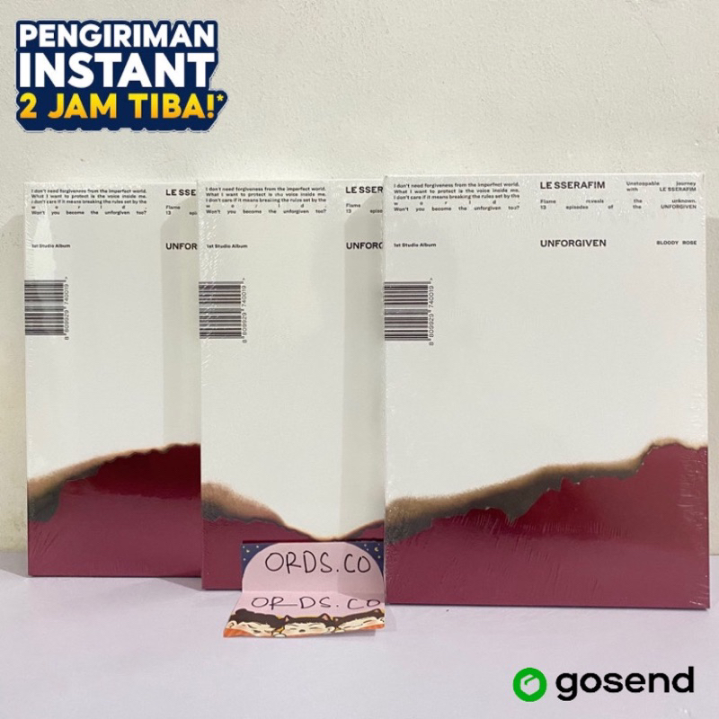 [READY] LE SSERAFIM - UNFORGIVEN ALBUM SEALED