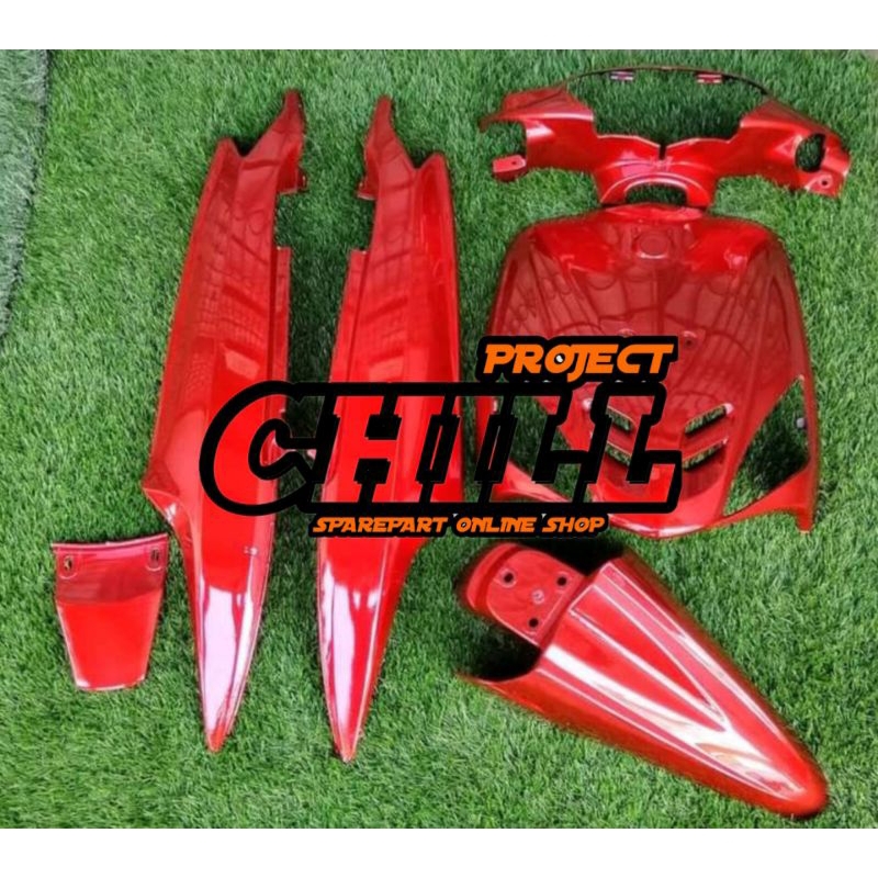 Full Bodi Mio Sporty Merah - Body Yamaha Mio Sporty Merah Termurah