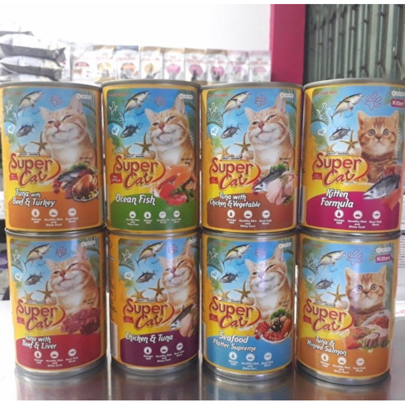 Supercat Kaleng 400 gram