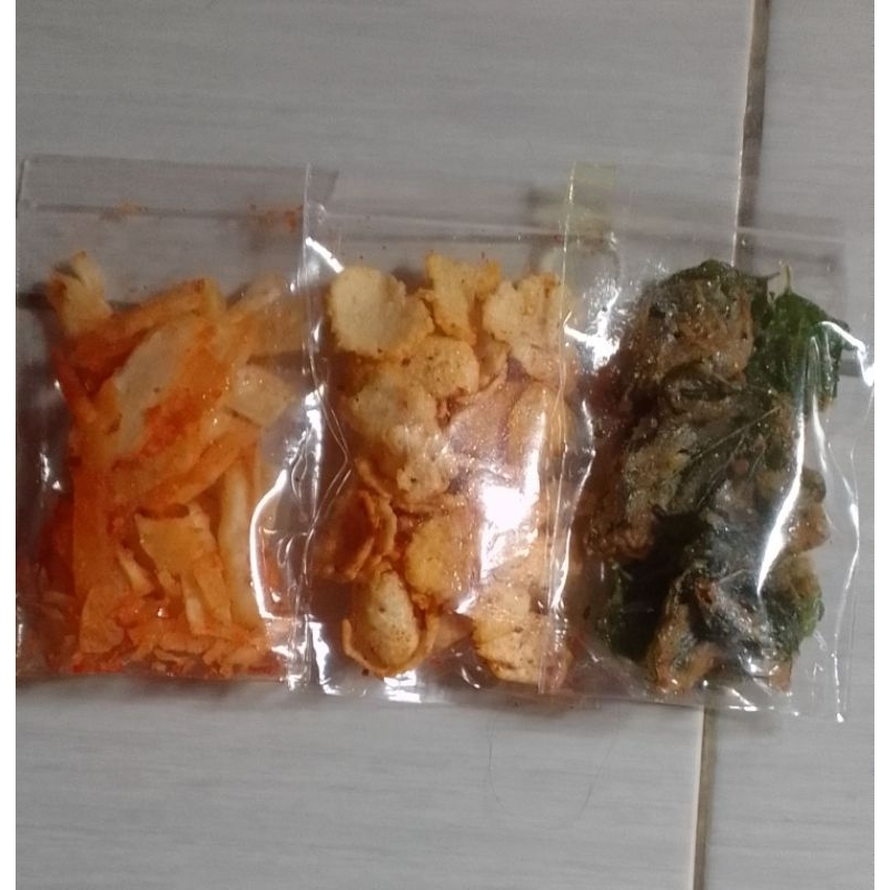 

opak mini/kripik bayam