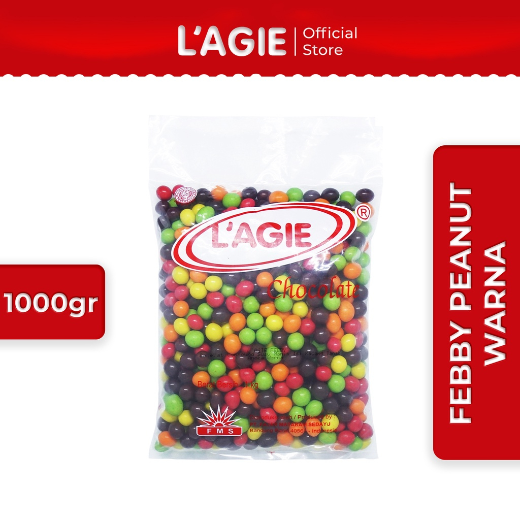 

Lagie Coklat Kiloan Kacang Tanah Febby Peanut Warna 1kg