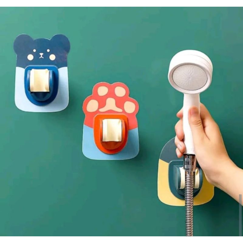MS Gantungan Shower Mandi Dudukan Shower Tempel Bentuk Karakter