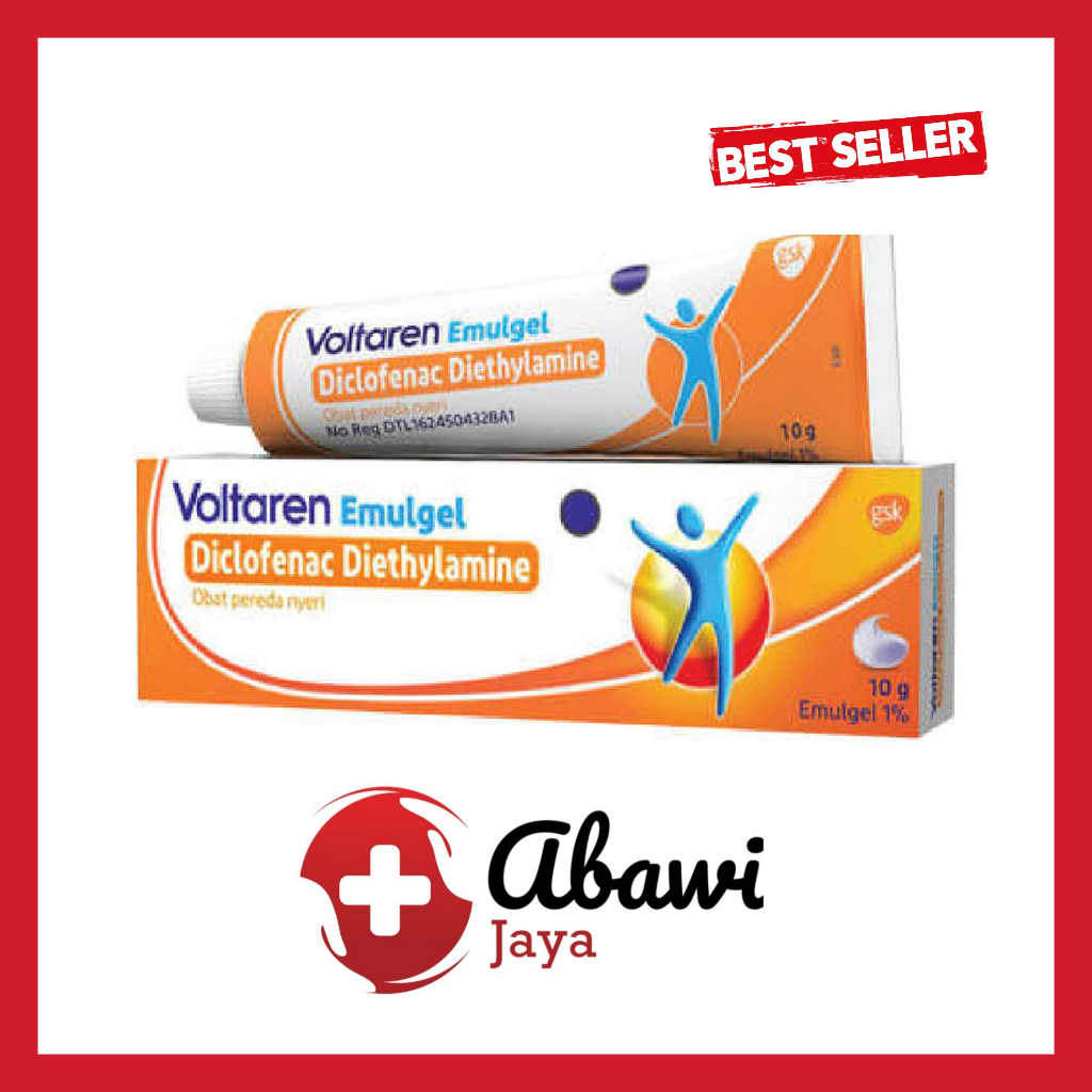 [AB] Voltaren Emulgel 5 gr / 10 gr / VOLTAREN GEL / Gel, Salep Otot, Pereda Nyeri, Keseleo