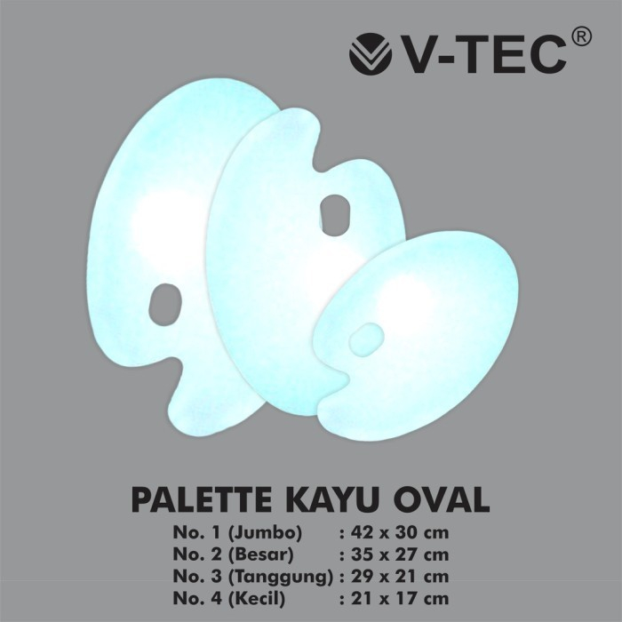 

V-TEC Palette Kayu Oval Type 3527 No. 2