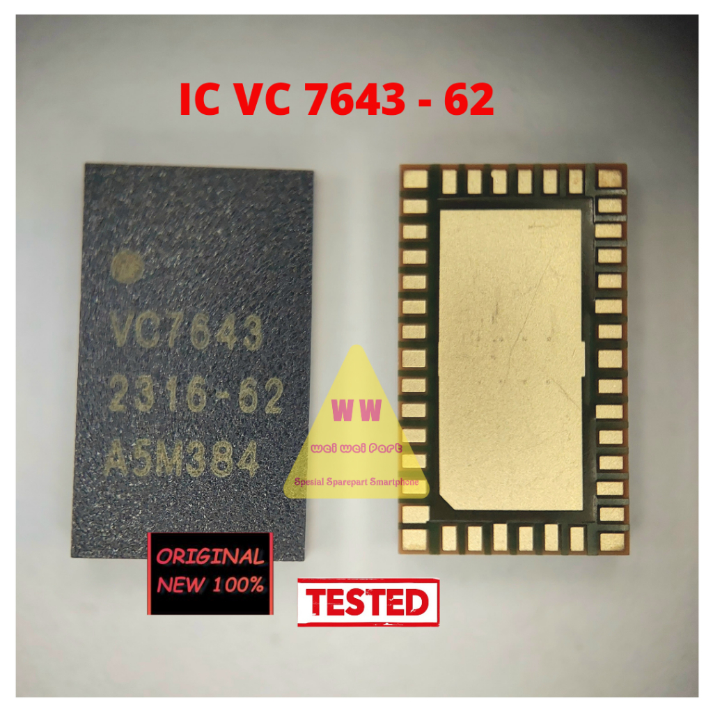 IC PA VC7643 Original New Tested Rf VC 7643 62 Redmi Note 9