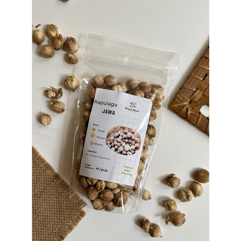 

Kapulaga Jawa Alami Tanpa Pemutih 50gr