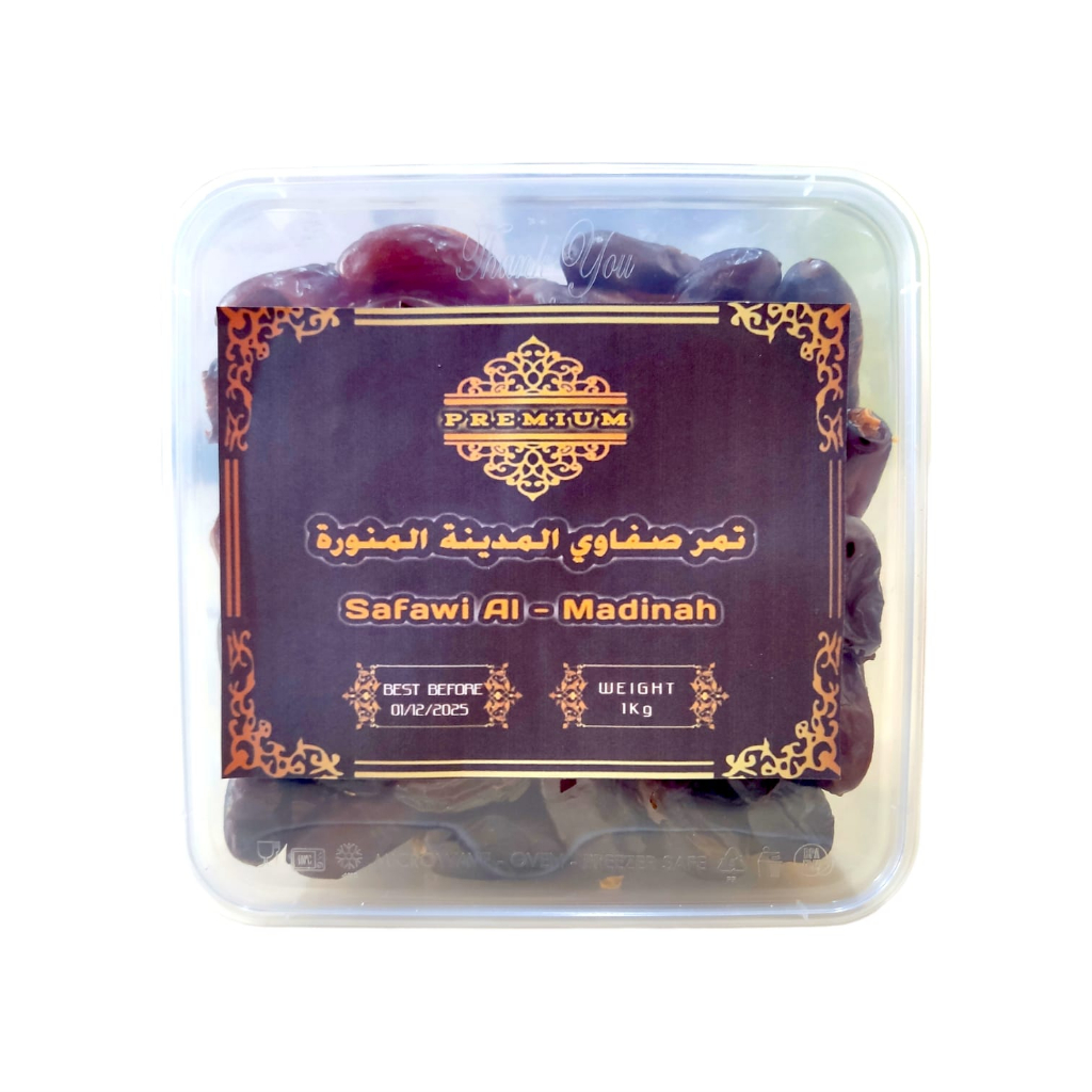 

Kurma Safawi 1kg Mirip Kurma Ajwa Premium