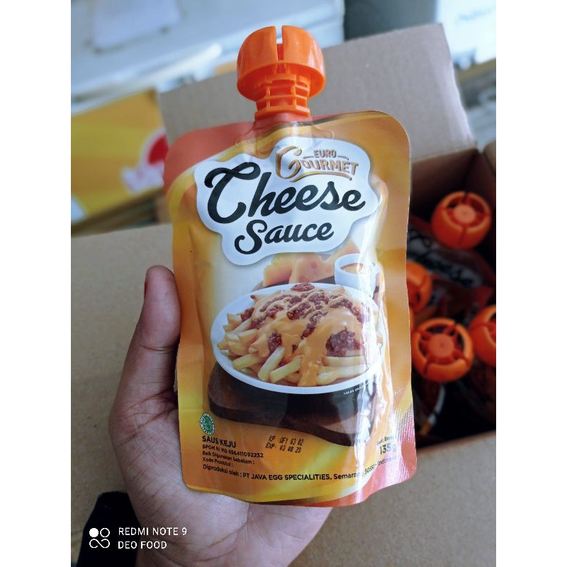 

Euro Gourmet Cheese Sauce 135gr