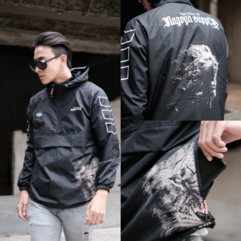 jaket kagol kantong Doraemon