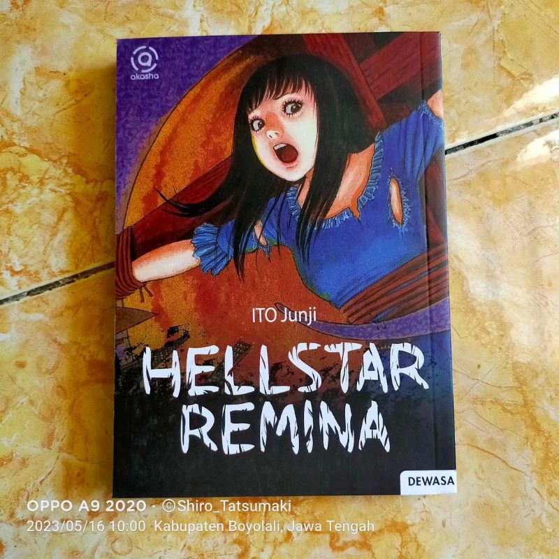Komik Hellstar Remina Preloved Bekas Mulus Murah Ito Junji