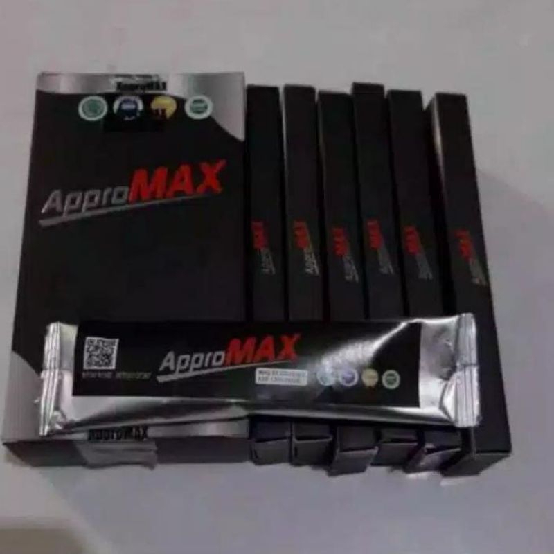 APPROMAX ASLI ORIGINAL BPOM - Suplemen Herbal Serbuk Obat_Kuat & Peningkat Stamina Pria