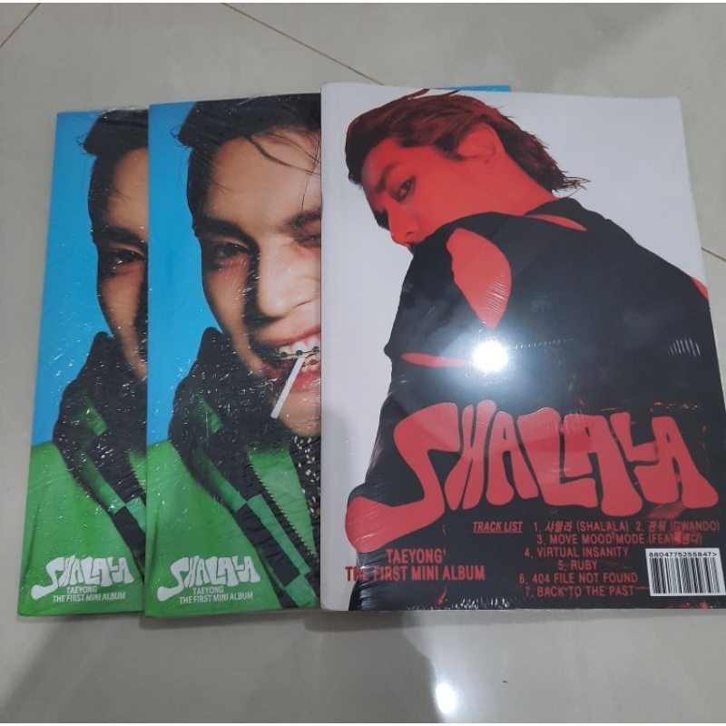 Album Pb Taeyong Shalala (Collector ver dan Thorn ver)