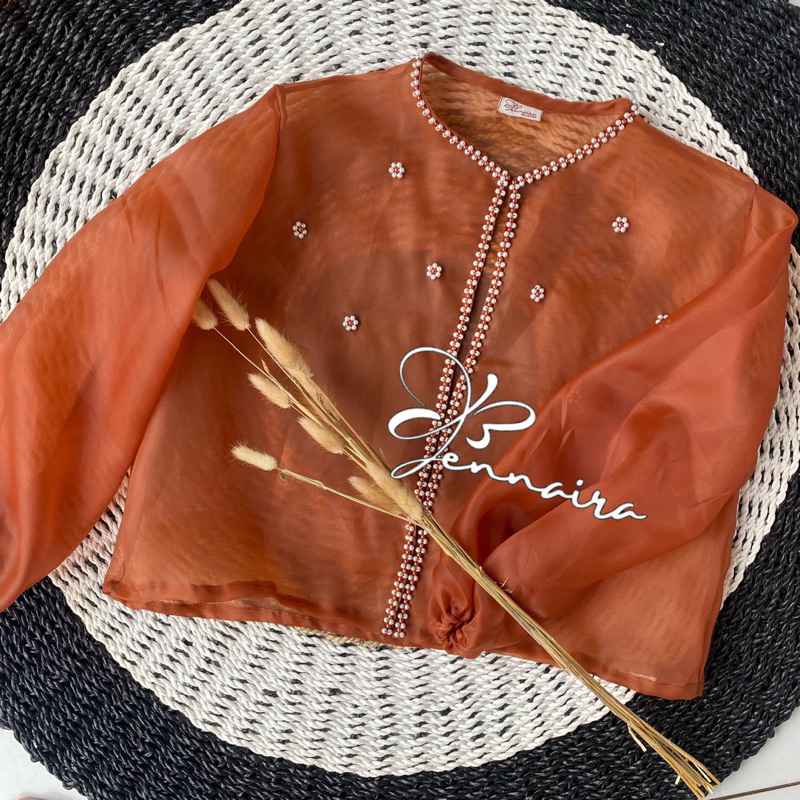 Premium Outer Organza Premium/Baju Atasan Wanita/Baju Pesta