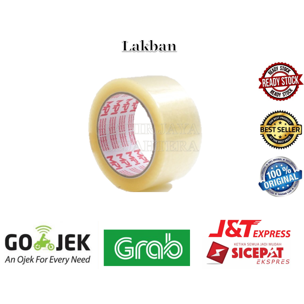 

Lakban Bening Tebal Tidak Mudah Putus Lakban Cokelat 48 mm x 100 Yard