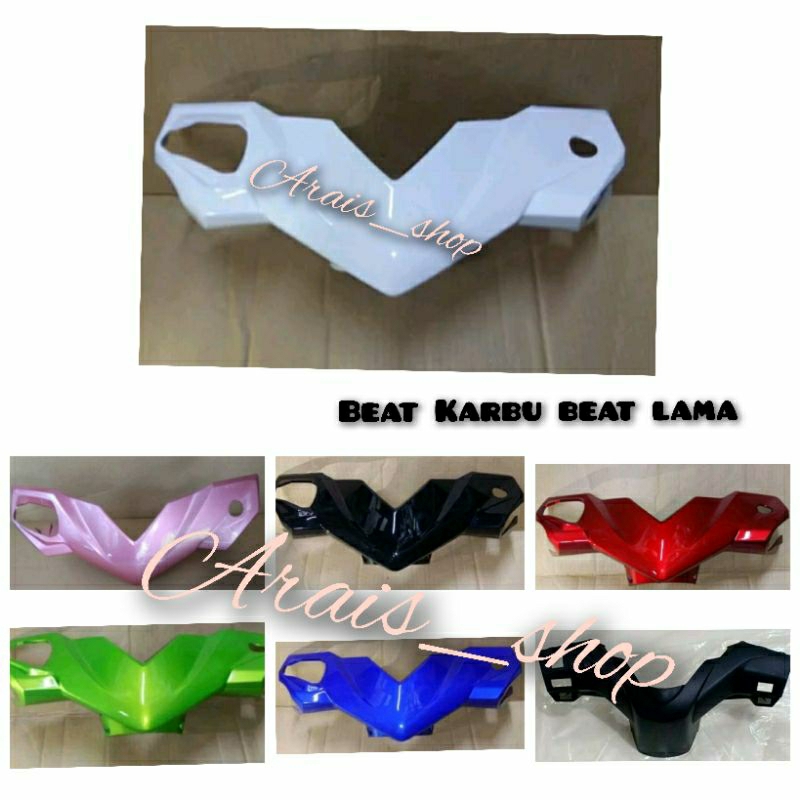 Batok Depan Beat Karbu Beat lama biru Batok depan beat karbu Beat lama putih Batok Depan Beat Karbu 