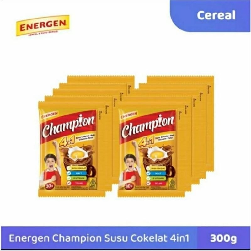 

Energent Champions per rcg isi 10