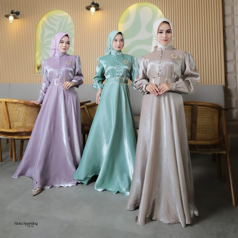 RINKA SPARKLING // RINKA FLORAL Dress Original By Misskami || NS_FASHION88