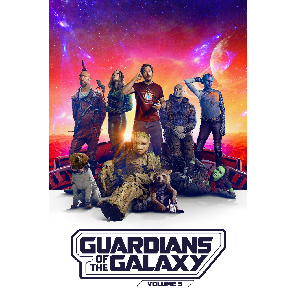 dvd kaset  Guardians of the Galaxy Vol. 3 (2023)