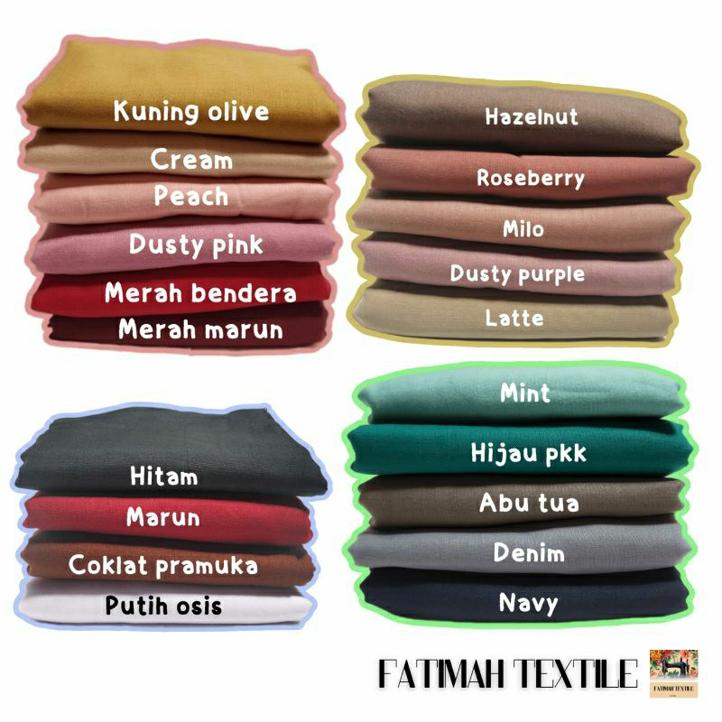 Paket Reseller Hijab Paris Voal Premium isi 20 PCS