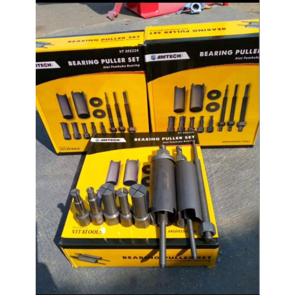 Treker Lepas Pembuka Bearing Laher Tutup CVT BEARING PULLER SET AMTECH